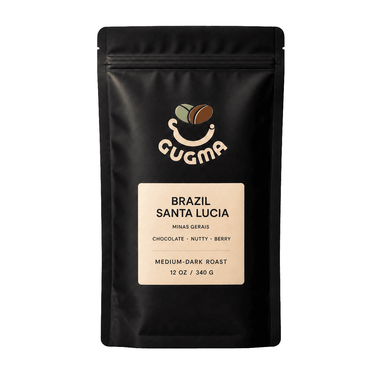 Brazil Santa Lucia coffee bag